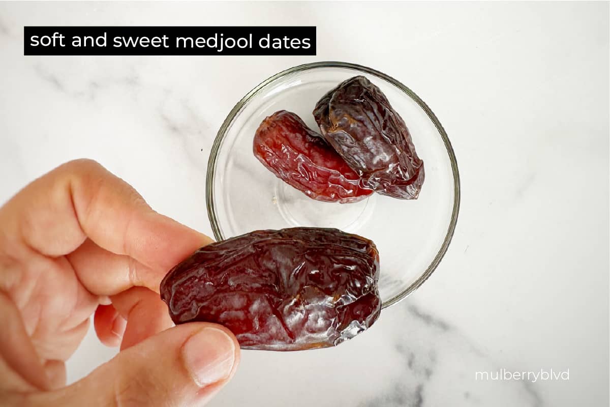 Soft and sweet Medjool dates